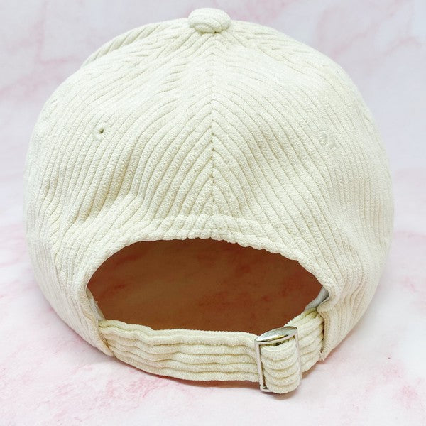 Bride Corduroy Hat