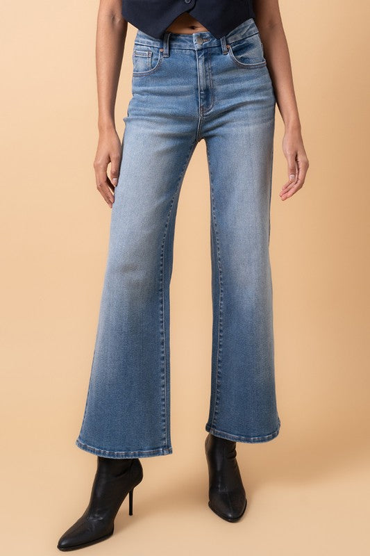 High-Rise Relaxed Wide Leg Jeans