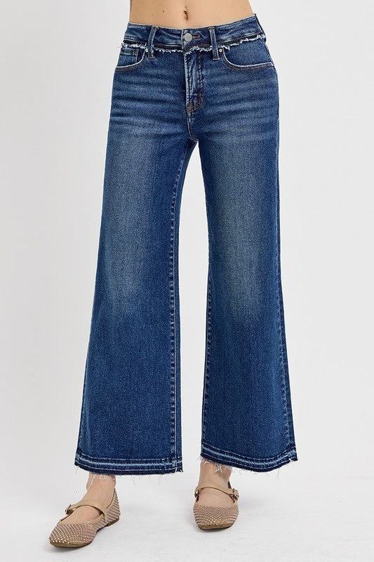 Tummy Control Bootcut Jeans Plus Size