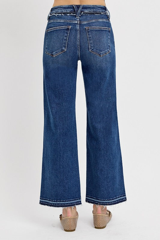 Tummy Control Bootcut Jeans Plus Size