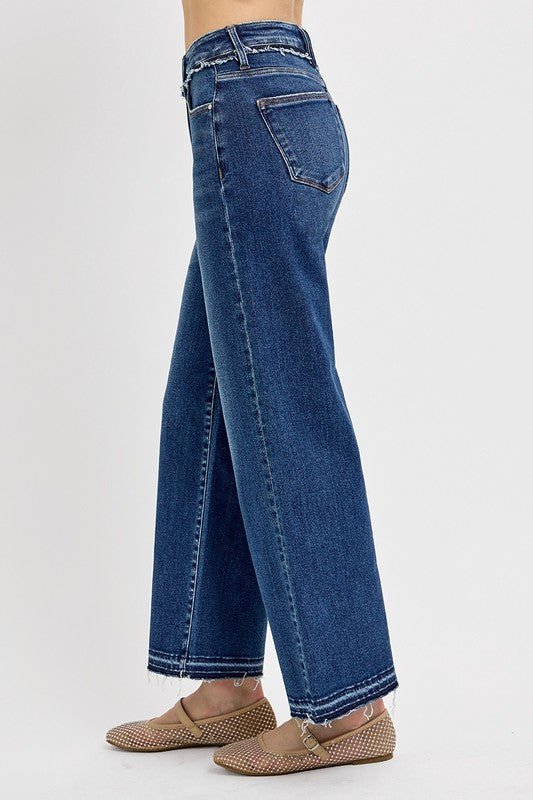 Tummy Control Bootcut Jeans Plus Size